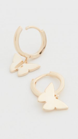 Mariah Huggie Earrings Jennifer Zeuner Jewelry