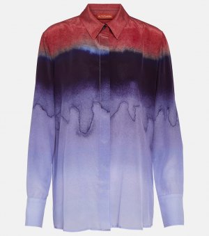 Шелковая рубашка с принтом ALTUZARRA, разноцветный Altuzarra