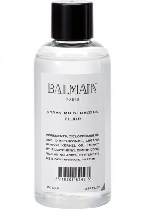 Увлажняющий эликсир для волос с аргановым маслом (100ml) Balmain Hair Couture. Цвет: бесцветный