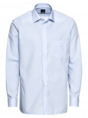 Рубашка на пуговицах стандартного кроя, синий OLYMP