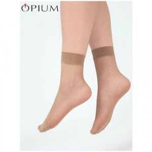 Носки, размер универсальный, бежевый Opium. Цвет: бежевый
