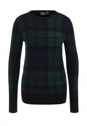 Джемпер Fred Perry Blackwatch Sweater. Цвет: зеленый