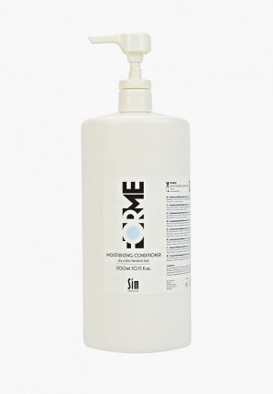 Бальзам для волос Sim Sensitive увлажняющий, серии Forme Moisturizing Shampoo, 1500мл. Цвет: прозрачный