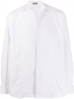 Рубашка 1990-х годов с воротником-стойкой Gianfranco Ferré Pre-Owned. Цвет: белый