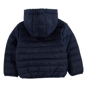 Тяжелая куртка-пуховик с капюшоном для маленьких мальчиков, темно-серый Nike