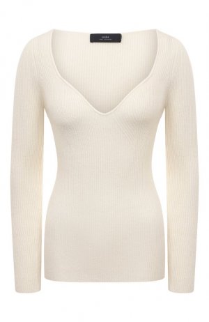 Кашемировый пуловер arch4. Цвет: кремовый