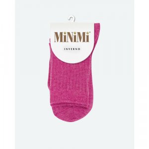 Носки , размер 35-38 (23-25), розовый MiNiMi. Цвет: розовый