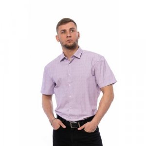 Рубашка , размер 54/XL (178-186, 43 ворот), фиолетовый Imperator. Цвет: сиреневый/фиолетовый