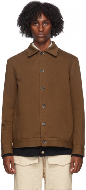 Brown Tober Jacket Barena. Цвет: cuoio
