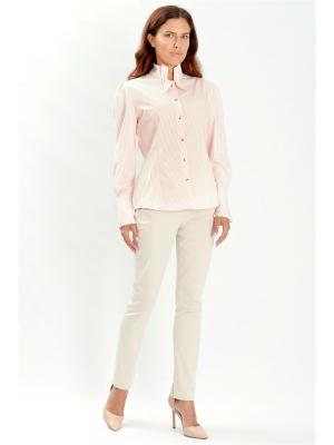 Рубашка MoNaMod New Look. Цвет: бледно-розовый, белый