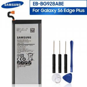 Оригинальный аккумулятор EB-BG928ABE для GALAXY S6 Edge Plus G928P G928F G928V G9280 G9287 EB-BG928ABA 3000 мАч Samsung