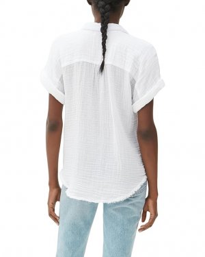 Рубашка Bailey Button-Down Shirt, белый Michael Stars
