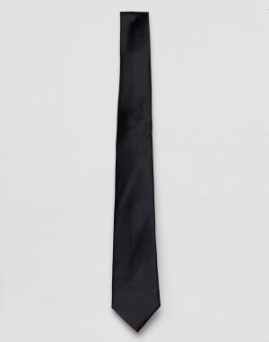 Фактурный галстук Only & Sons. Цвет: черный