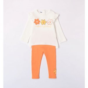 Комплект одежды , размер 7A, бежевый, оранжевый Ido. Цвет: бежевый/оранжевый/кремовый