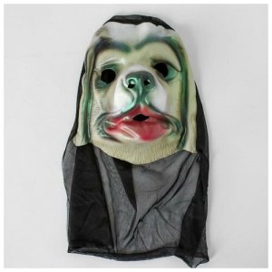 Карнавальная маска «Собака», виды микс Romanoff. Цвет: белый/микс/разноцветный