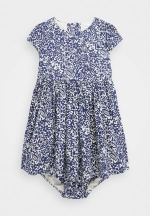 Дневное платье CALISSA DAY DRESS , цвет lush woodblock blue Polo Ralph Lauren
