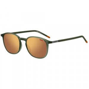 Солнцезащитные очки , зеленый HUGO. Цвет: зеленый