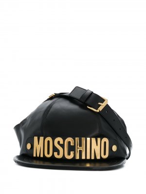 Сумка в виде кепки Moschino. Цвет: черный