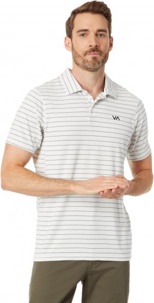 Рубашка-поло Sport Vent Polo , цвет Off-White RVCA