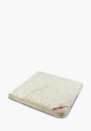 Одеяло 1,5-спальное Kariguz Элегант Шерсть. Цвет: бежевый