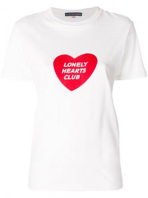 Lonely Hearts Club T-shirt Alexa Chung. Цвет: белый