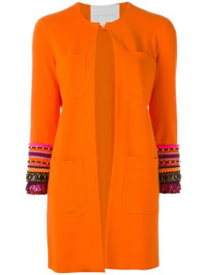 Пиджак с декорированными манжетами Giada Benincasa. Цвет: none
