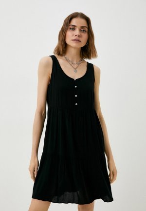 Платье Ichi. Цвет: черный