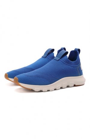 Текстильные кроссовки Sock 2.0 Zegna. Цвет: синий