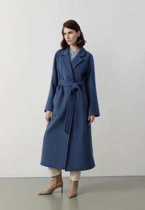 Пальто Urban Tiger Premium Wool. Цвет: синий
