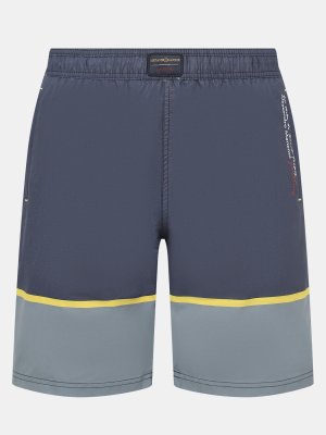 Плавательные шорты Alessandro Manzoni Yachting. Цвет: синий