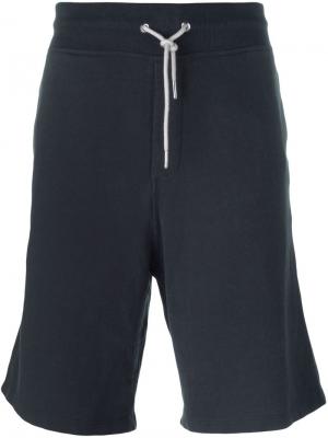 Спортивные шорты на шнурке Rag & Bone. Цвет: синий