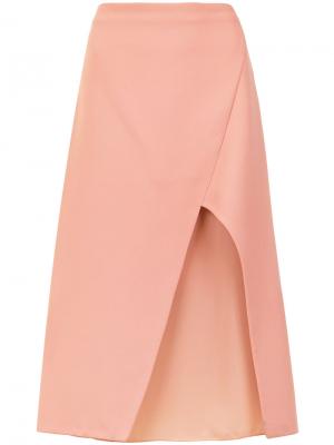 Midi skirt Giuliana Romanno. Цвет: розовый и фиолетовый