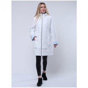 Пальто женское ILMA 25-3003-20, российски размер 48, цвет белый (101/03) Maritta. Цвет: белый