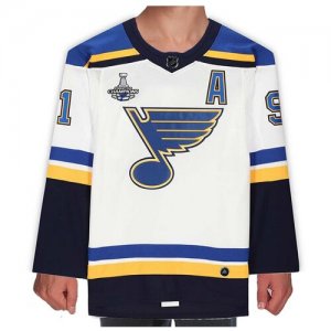 Хоккейный свитер St. Louis Blues Tarasenko 91 adidas. Цвет: белый