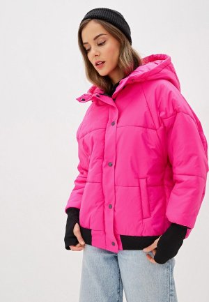Куртка утепленная Malaeva. Цвет: розовый