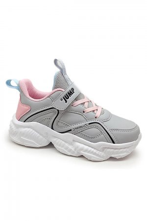 Детская спортивная обувь унисекс , серо-розовый Jump