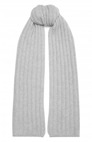 Кашемировый шарф Allude. Цвет: серый
