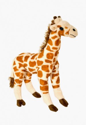 Игрушка мягкая All About Nature Жираф, 30 см. Цвет: бежевый
