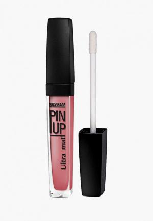 Блеск для губ Luxvisage PIN-UP 5 г, тон 28 (Candy pink). Цвет: розовый