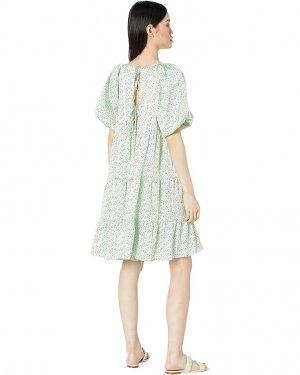 Платье Puff Sleeve Babydoll Dress GT01D45, мульти BCBGeneration