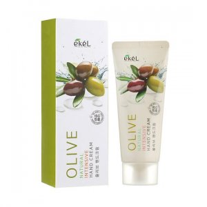 Ekel Natural Intensive Hand Cream Olive - Интенсивный крем для рук с оливковым маслом