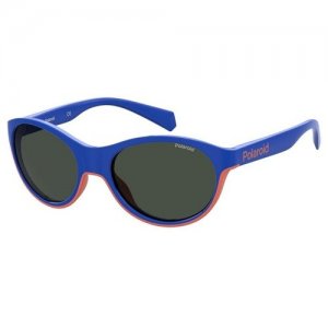 Солнцезащитные очки PLD 8042/S RTC M9, синий Polaroid. Цвет: синий