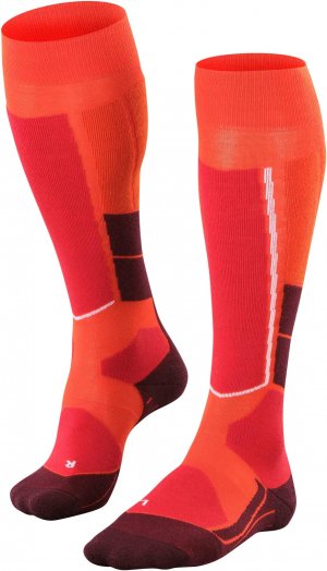 ST4 Шерстяные лыжные носки до колена Ski Tour, 1 пара , цвет Samba Orange Falke