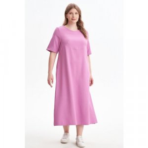 Платье, размер 54, розовый Olsi. Цвет: розовый