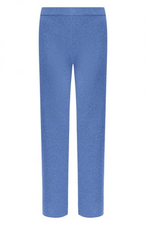 Кашемировые брюки Il Borgo Cashmere. Цвет: синий