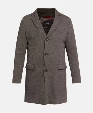 Шерстяное пальто, серо-коричневый Cinque