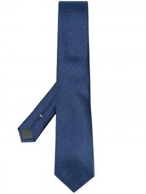 Классический галстук Canali. Цвет: синий