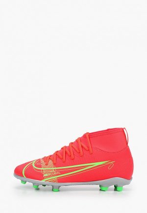 Бутсы Nike JR SUPERFLY 8 CLUB FG/MG. Цвет: красный
