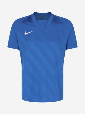 Футболка мужская Dri-FIT Challenge, Синий Nike. Цвет: синий