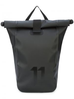 Крупный рюкзак 11 By Boris Bidjan Saberi. Цвет: чёрный